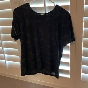 Lulu lemon camo top